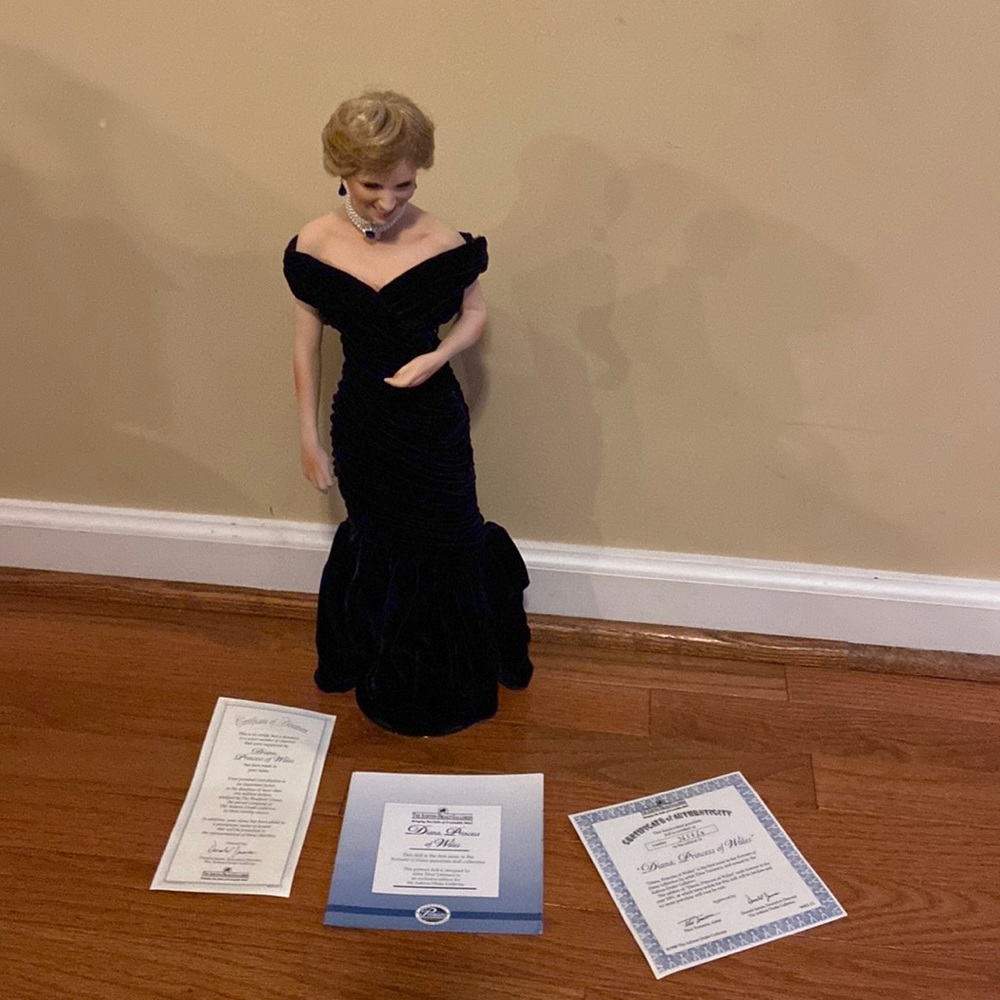 Princess Diana Doll with certificates